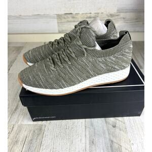 Urban Sport J/Slides Womens 10 Khaki Opy Lace Up Casual Sneakers NEW